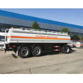 China Fuel Oil /Water Transport Tanker Trailer Drawbar Trailer Manufactory